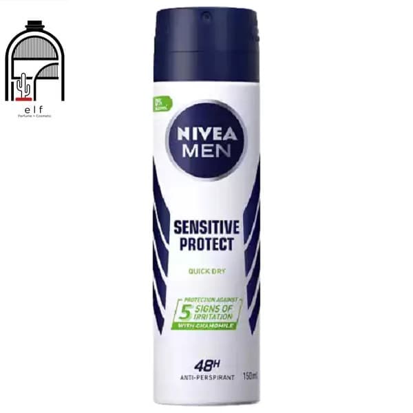 اسپری ضد تعریق مردانه نیوآ مدل سنستیو پروتکت Sensitive Protect حجم 150 میل
