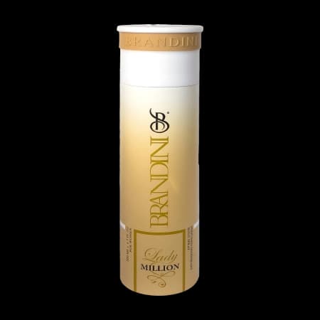 اسپری ضد تعریق زنانه برندینی مدل Lady Million حجم 200 میلی لیتر
