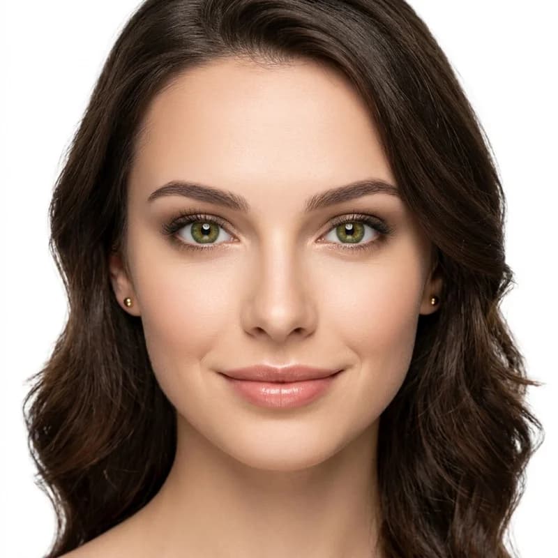 لنز روزانه نیوویژن مدل Green 2 رنگ سبز ملایم