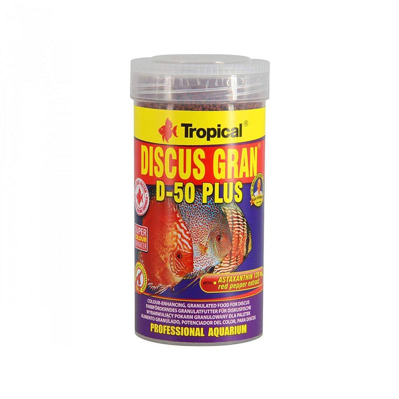 غذا ماهی دیسکس بیبی تروپیکال Discus Gran D-50 Plus Baby Tropical — تصویر ۳