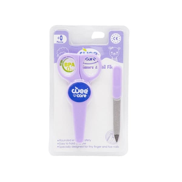 ست قیچی و سوهان کودک وی کر Wee Care کد A807 — تصویر ۴