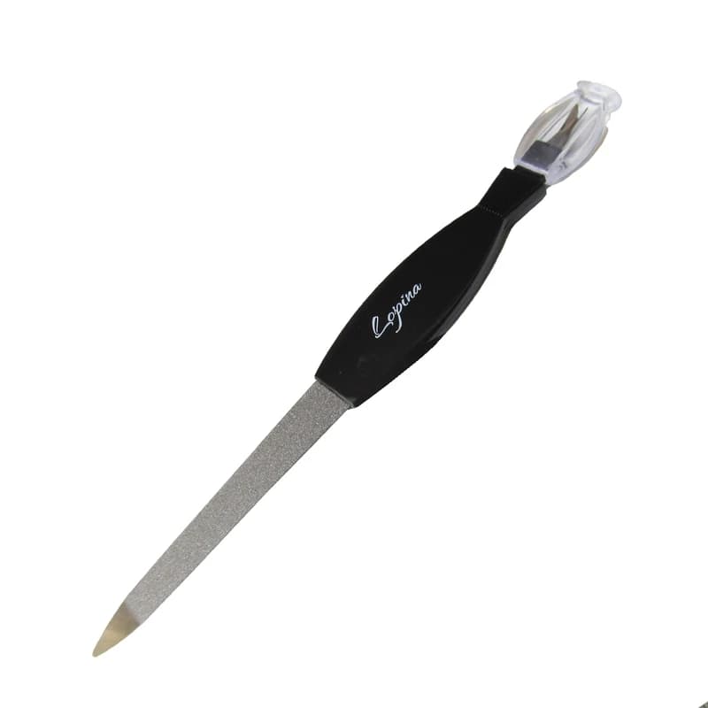 سوهان ناخن لوپینا مدل گوشه گیردار سایز کوچک کد C001