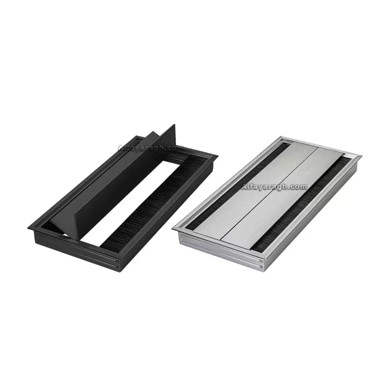جاکابلی آلومینیومی دو طرفه به همراه گردگیر ملونی مدل 6022