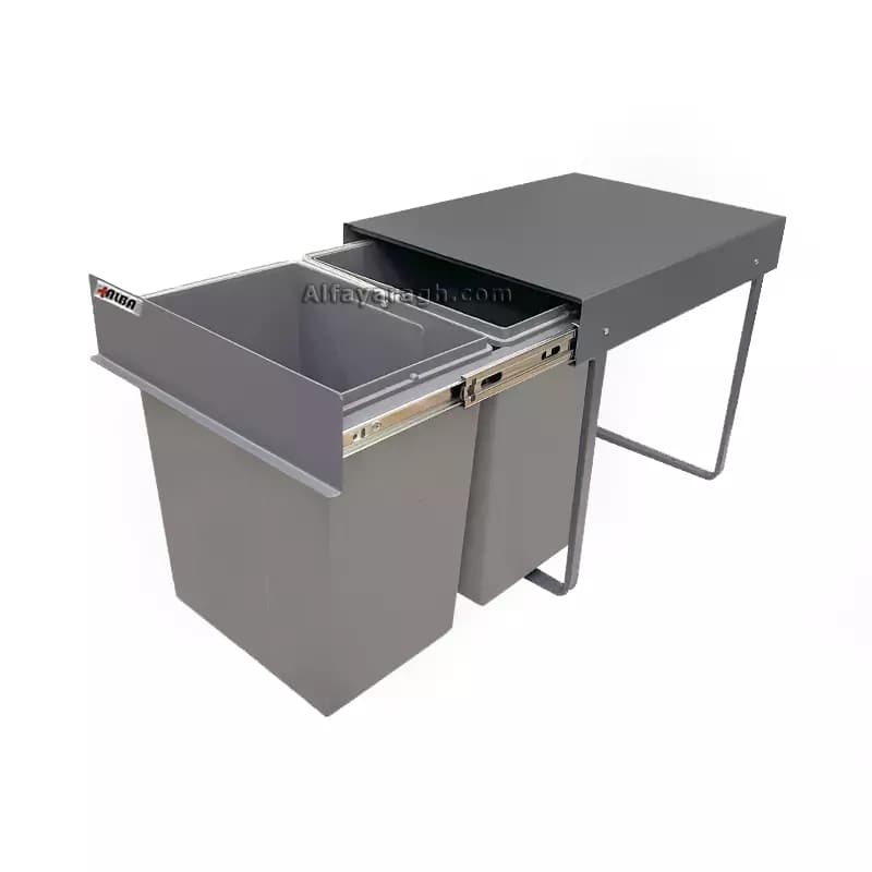 سطل آشغال کابینتی دو مخزنه آلبا