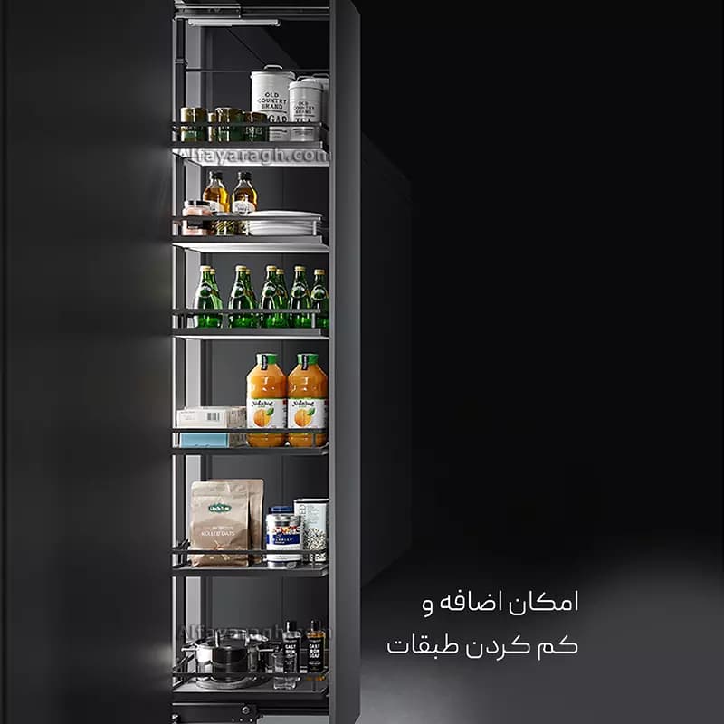 سوپر ایستاده ریل وسط آرامبند یونی هوپر مدل WB1205 — تصویر ۶