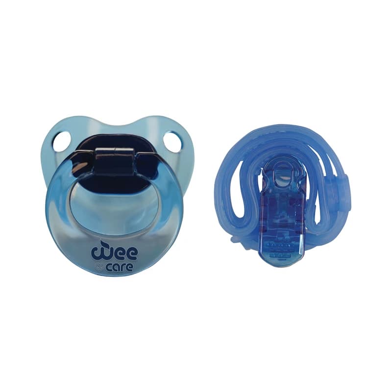 پستانک ارتودنسی شفاف Fancy وی کر به همراه بند سیلیکونی سایز 6تا12 ماه (Wee Care-P151) — تصویر ۲