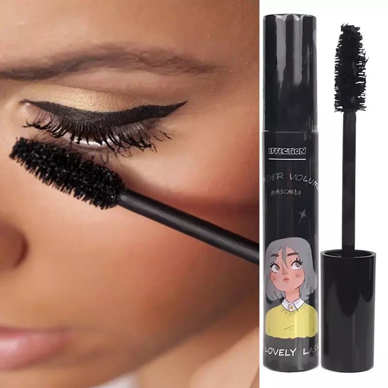 ریمل حجم دهنده و بلند کننده افکشن مدل Lovely Lash حجم 12 میل — تصویر ۲