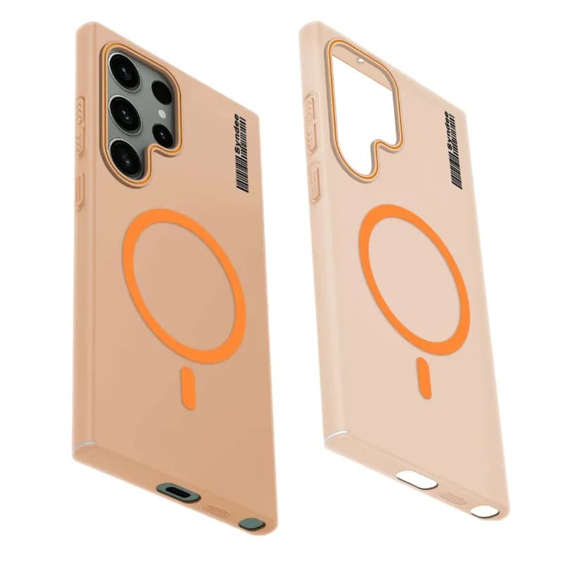 قاب مگ‌سیف مات نازک سامسونگ Galaxy S21 Ultra مدل Syndee – Samsung Galaxy S21 Ultra Syndee Magsafe Matte Slim Case