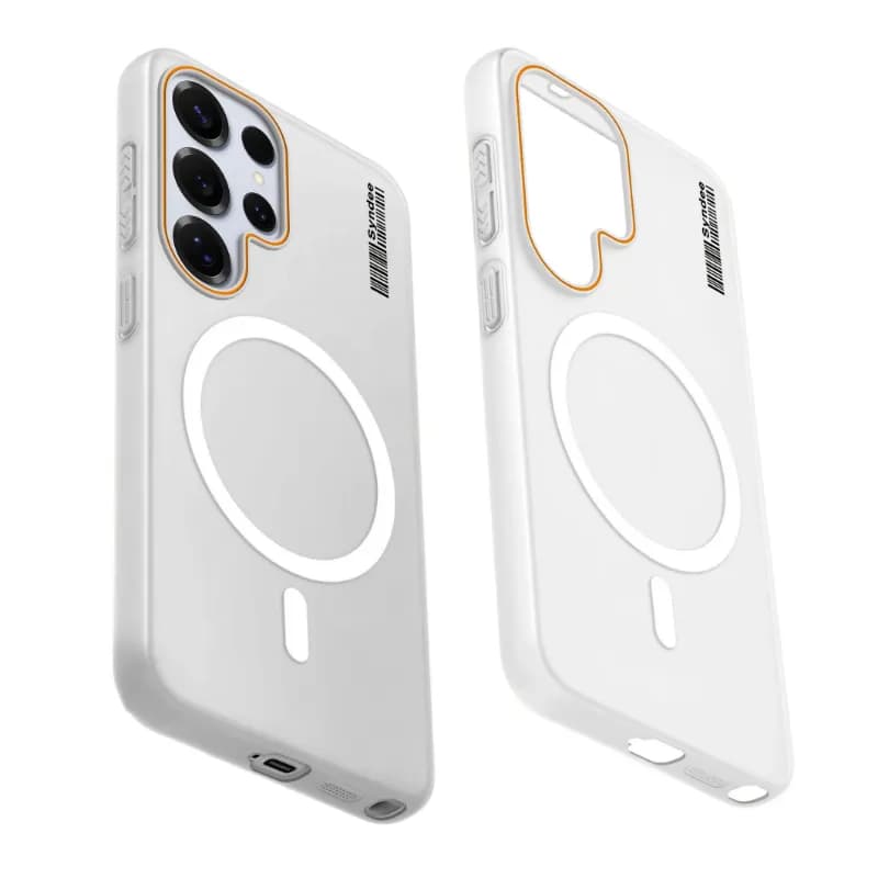 قاب مگ‌سیف مات نازک سامسونگ Galaxy S25 Ultra مدل Syndee – Samsung Galaxy S25 Ultra Syndee Magsafe Matte Slim Case
