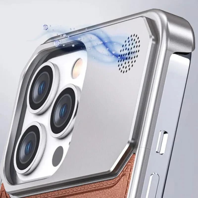 قاب مگ‌سیف چرمی آیفون 16 پرو – iPhone 16 Pro Magsafe Case