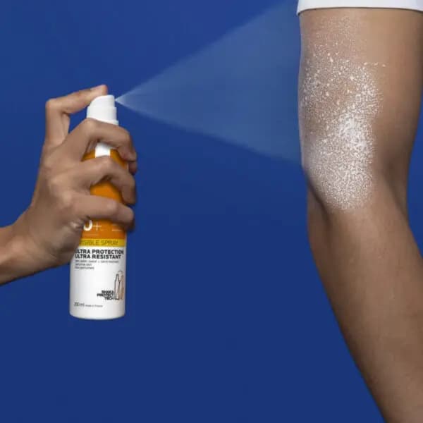 اسپری ضد آفتاب بدن لاروش پوزای مدل Anthelios Invisible مقاوم به آب SPF50+ حجم 200 میلی لیتر — تصویر ۸
