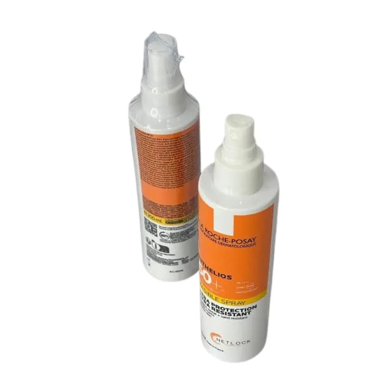 اسپری ضد آفتاب بدن لاروش پوزای مدل Anthelios Invisible مقاوم به آب SPF50+ حجم 200 میلی لیتر — تصویر ۲