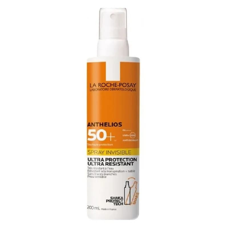 اسپری ضد آفتاب بدن لاروش پوزای مدل Anthelios Invisible مقاوم به آب SPF50+ حجم 200 میلی لیتر