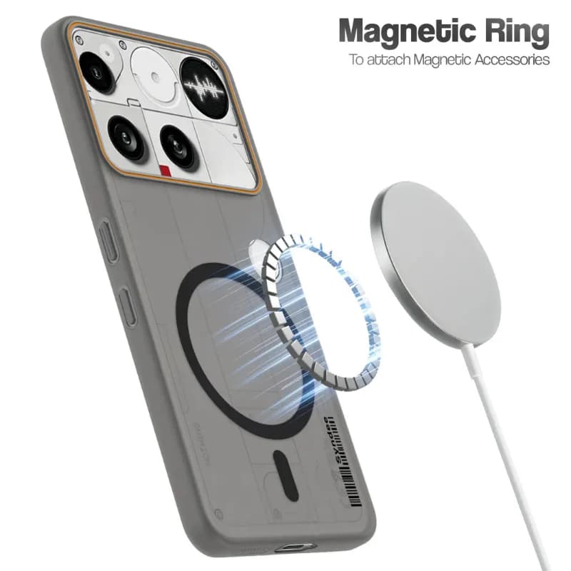 قاب مگ‌سیف مات نازک Phone ناتینگ Phone 3 – Nothing Phone 3 Magsafe Matte Slim Case