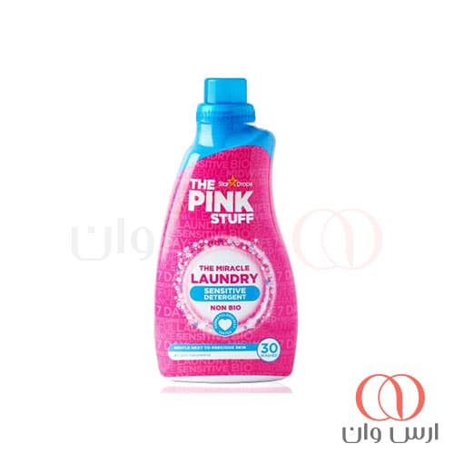 مایع لباسشویی پینک مدل Miracle Sensitive Detergent مناسب پوستهای حساس 960 میل