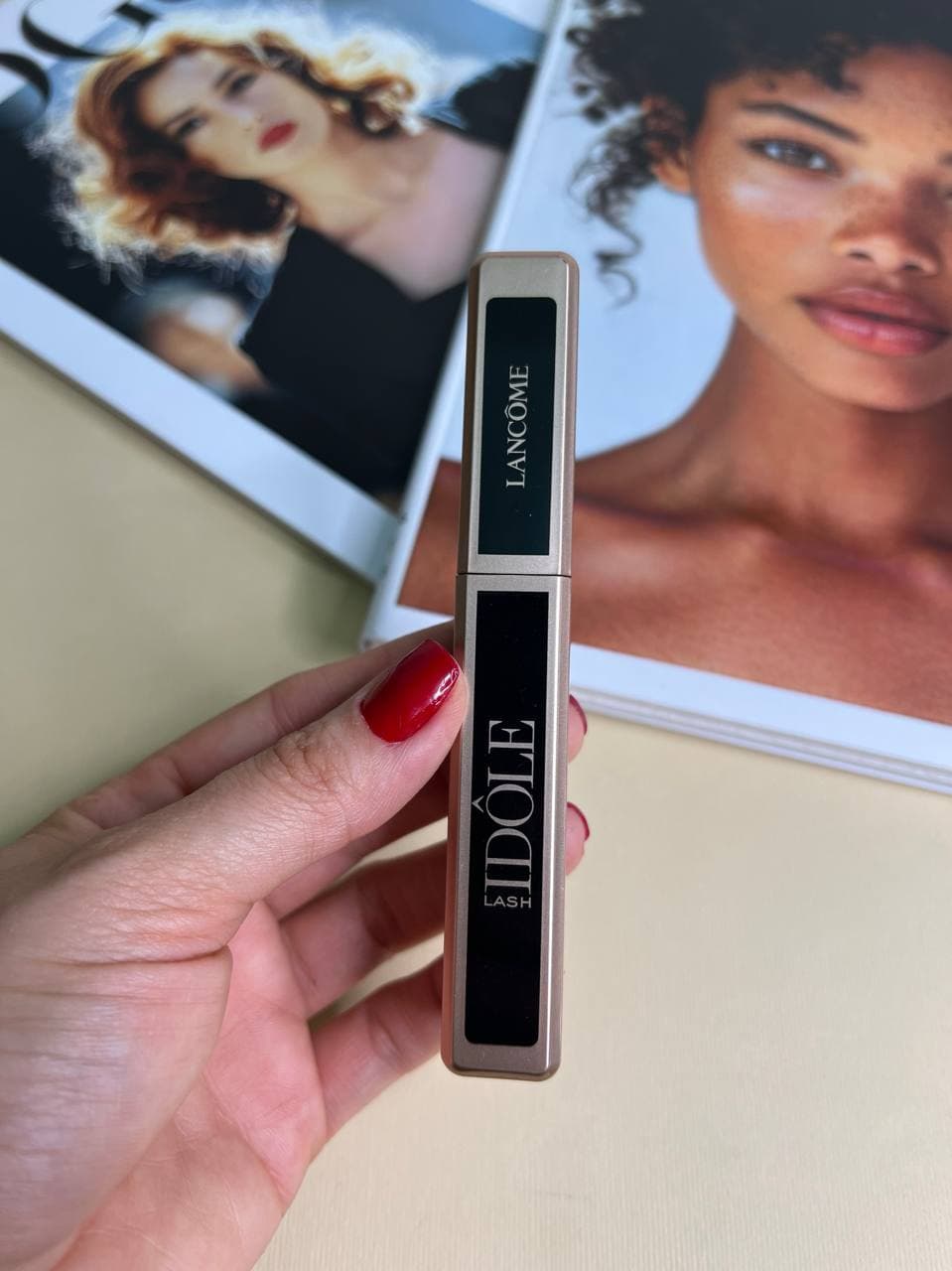 ریمل لیفت کننده لش آیدل لانکوم | Lancome Lash Idole Lengthening And Volumizing Mascara
