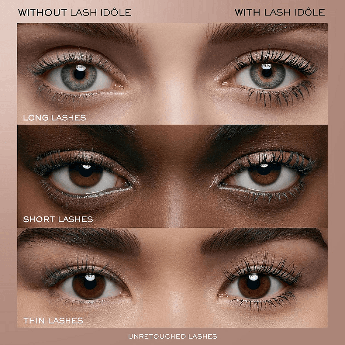ریمل لیفت کننده لش آیدل لانکوم | Lancome Lash Idole Lengthening And Volumizing Mascara — تصویر ۷