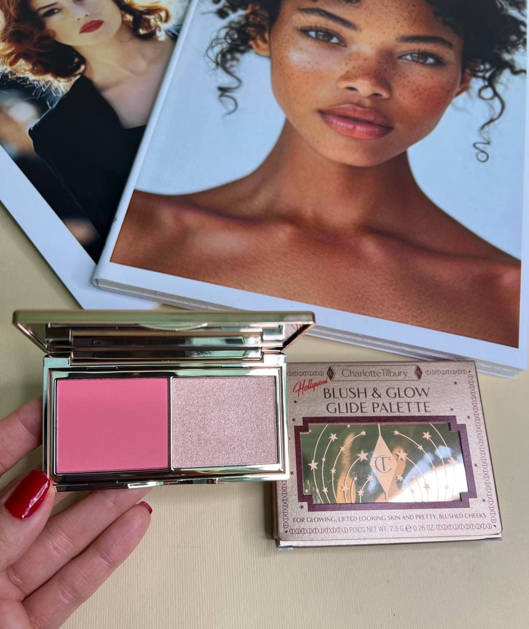 هایلایتر و رژگونه شارلوت تیلبری BLUSH & GLOW