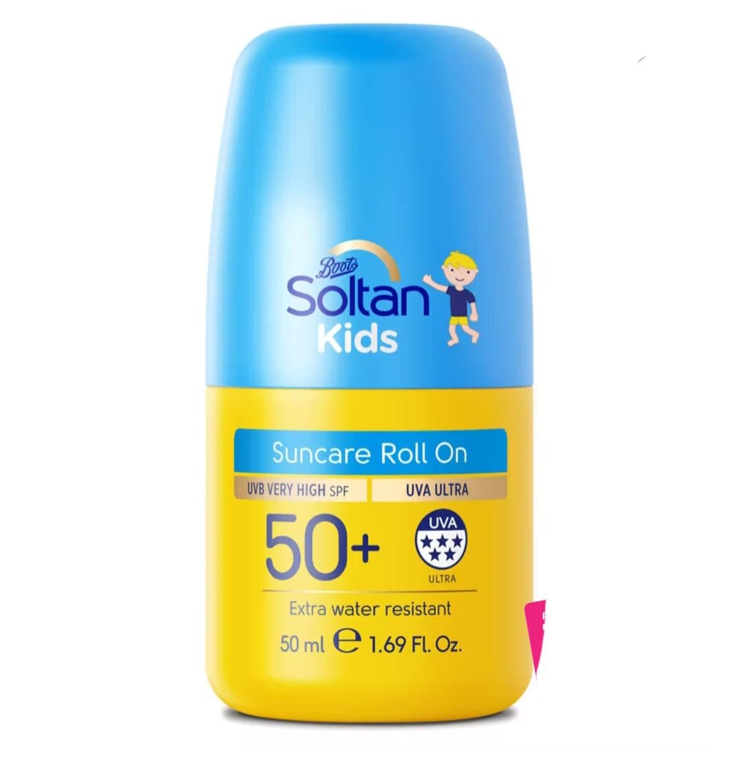 رول ضد آفتاب محافظ و مرطوب کننده کودکان Soltan Kids Protect & Moisturise SPF 50+ 50ml