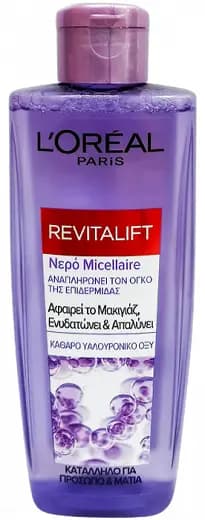 میسلار واتر رویتالیفت لورال پاریس 200 میلی‌لیتر L’Oreal Paris Micellaire Water, Revitalift — تصویر ۳