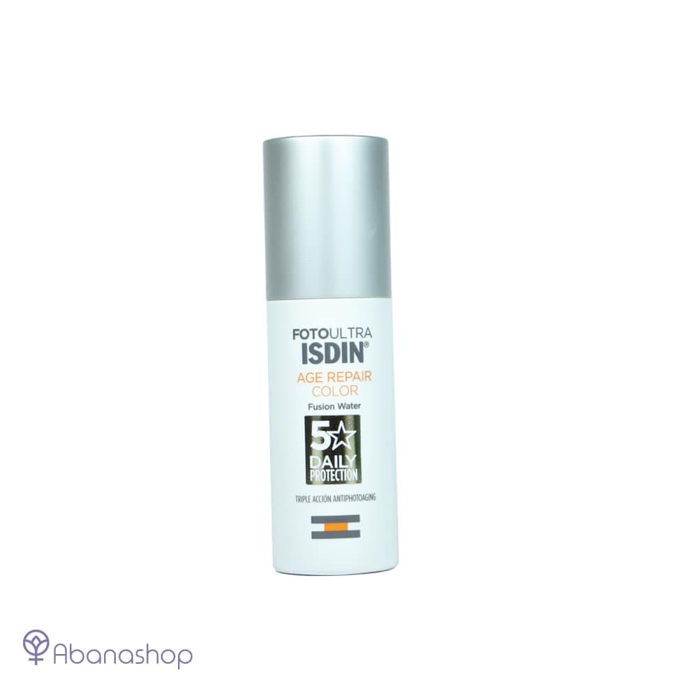 ضد آفتاب فیوژن واتر رنگی age repair ایزدین Isdin — تصویر ۲