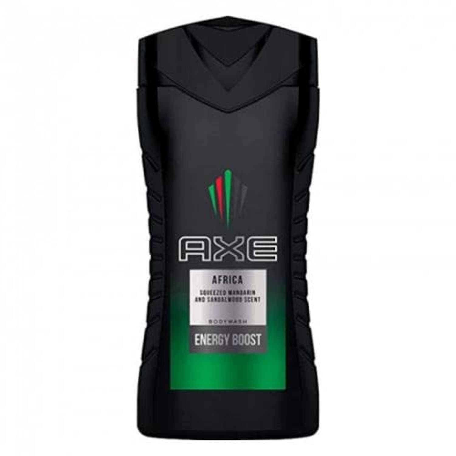 شامپو بدن مردانه اکس مدل افریکا حجم ۲۵۰ میلی‌لیتر Axe Africa Body Wash Energy Boost