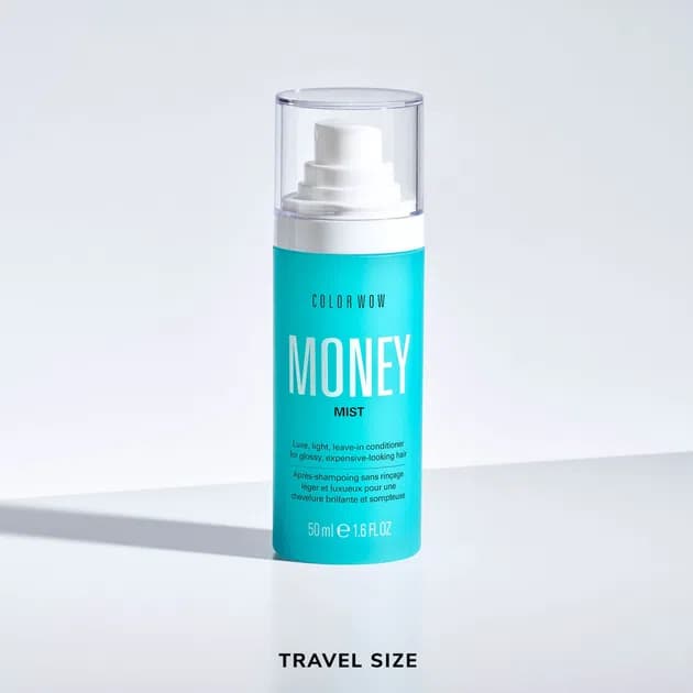 Money Mist Leave In Conditioner اسپری نرم کننده مو مانی کالر واو — تصویر ۶