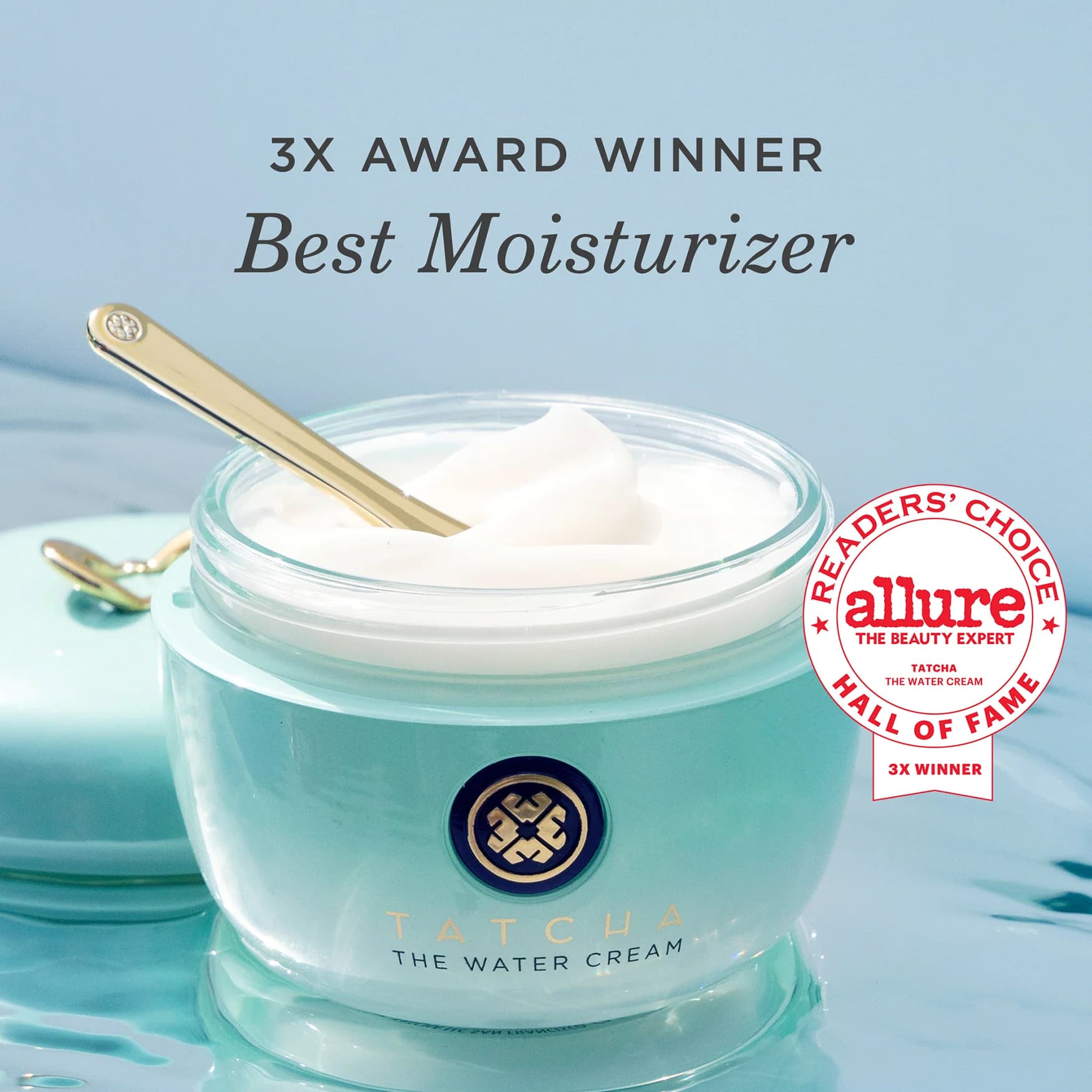 آبرسان پوست چرب تاچا | Tatcha The Water Cream — تصویر ۶
