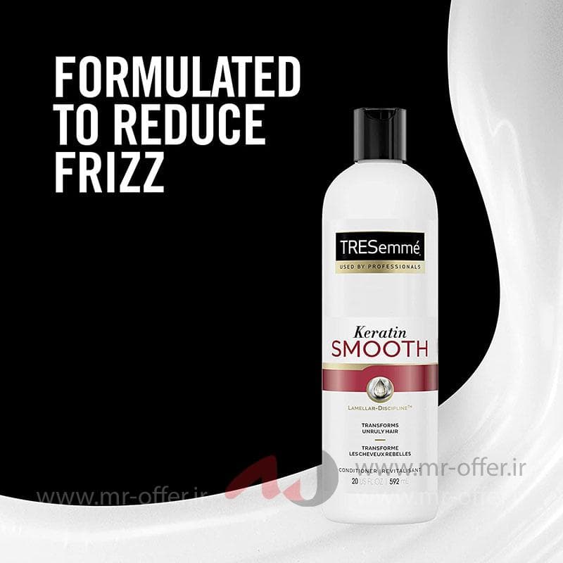 نرم کننده مو ترزمه مدل keratin smooth حجم 592 میلی لیتر — تصویر ۳