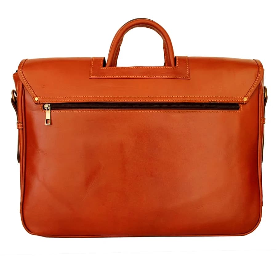کیف اداری دو دسته چرمی کد FA-LB425-18211 — تصویر ۳