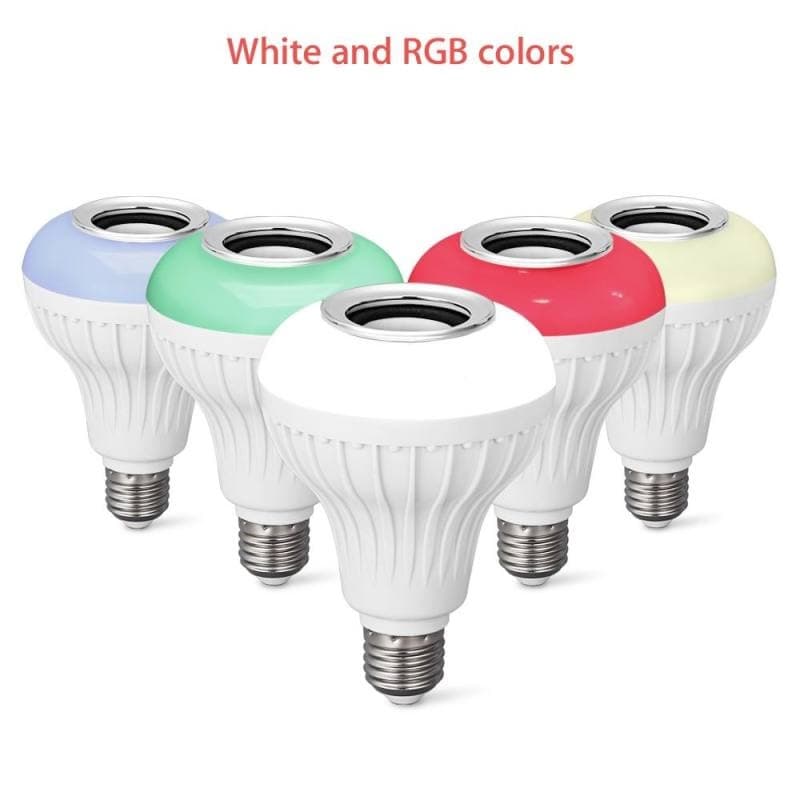 لامپ و اسپیکر بلوتوث هوشمند کد Smart LED Music Bulb — تصویر ۷