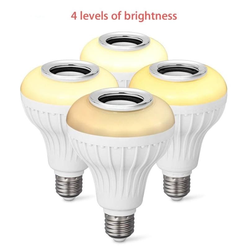 لامپ و اسپیکر بلوتوث هوشمند کد Smart LED Music Bulb — تصویر ۸