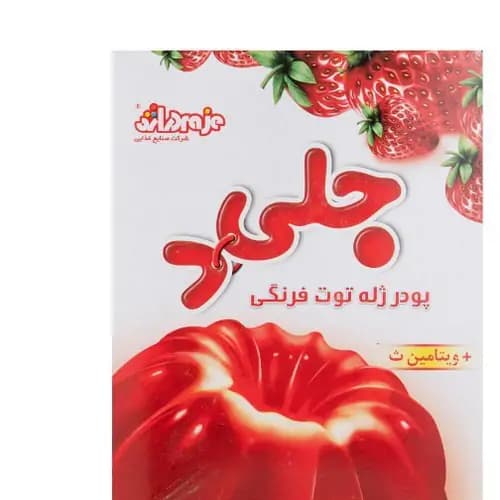 پودر ژله توت فرنگی جلید 100 گرمی