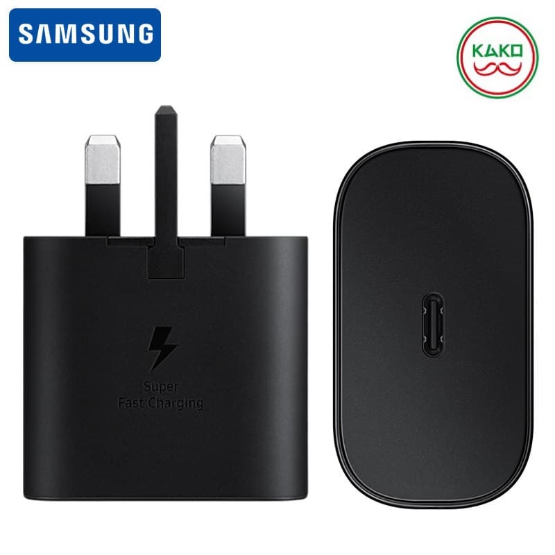 شارژر 25 وات اورجینال سوپرفست Samsung 25W USB-C (EP-TA800) _(بردآبی)_