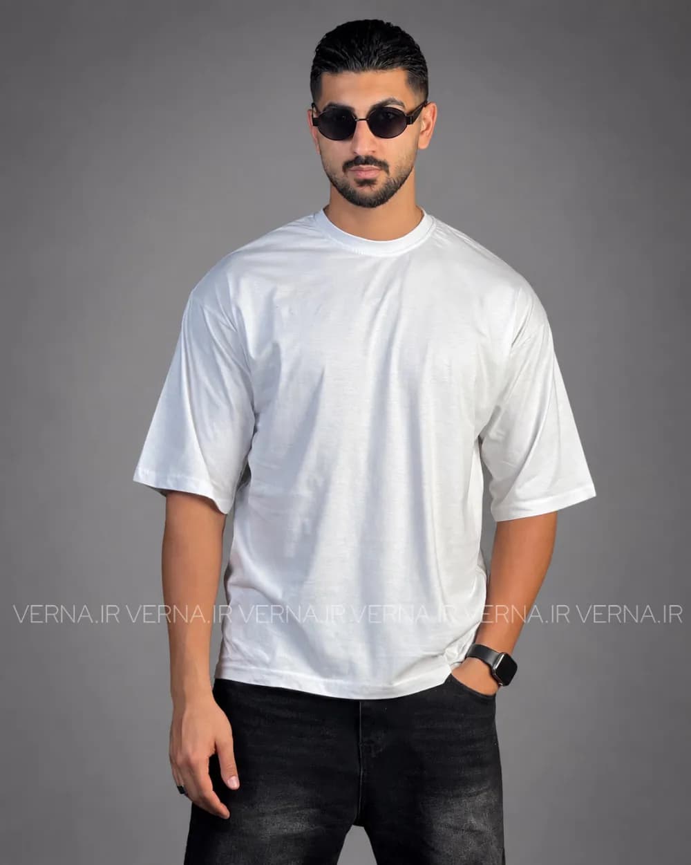 تیشرت مردانه بیسیک دونخ لاکرا ZARA
