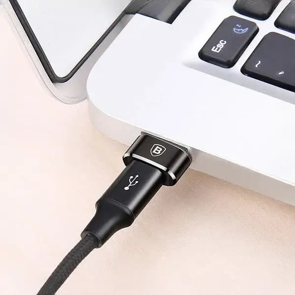 تبدیل Type C به USB بیسوس CAAOTG-01 — تصویر ۲