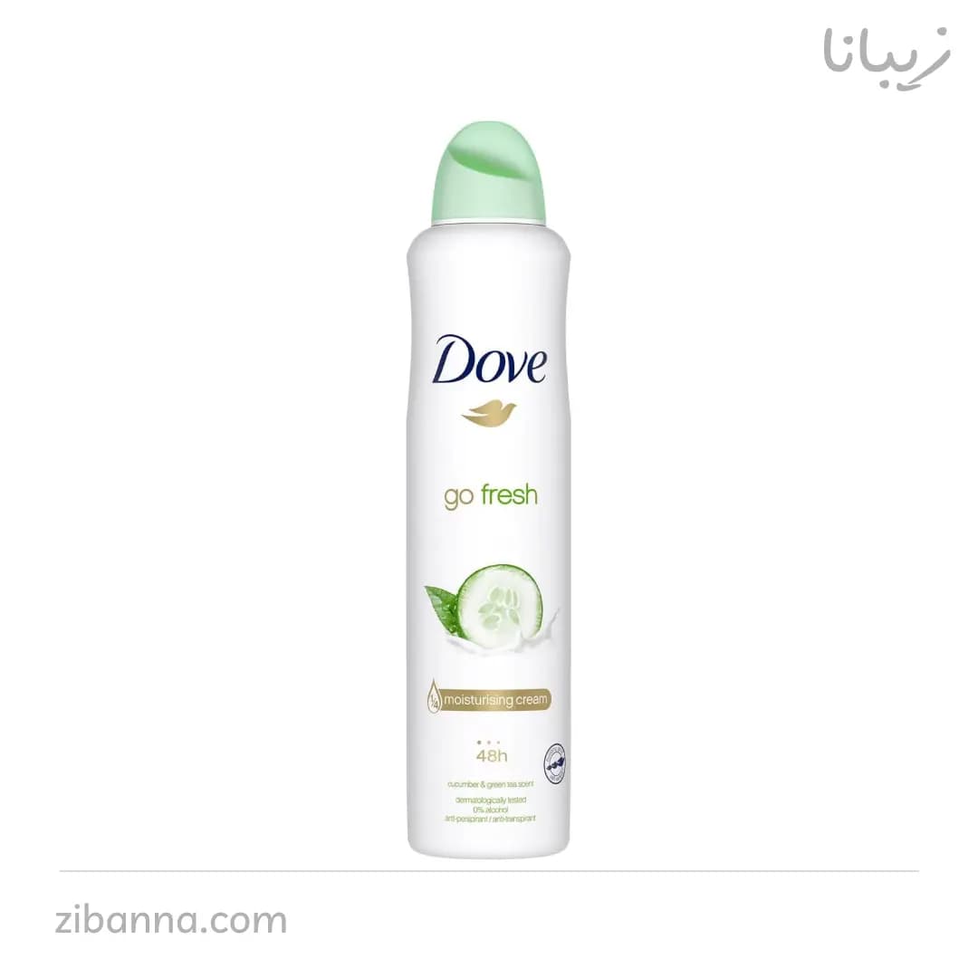 اسپری ضدتعریق داو گو فرش با رایحه خیار و چای سبز 250 میل (انگلیسی ) — تصویر ۲