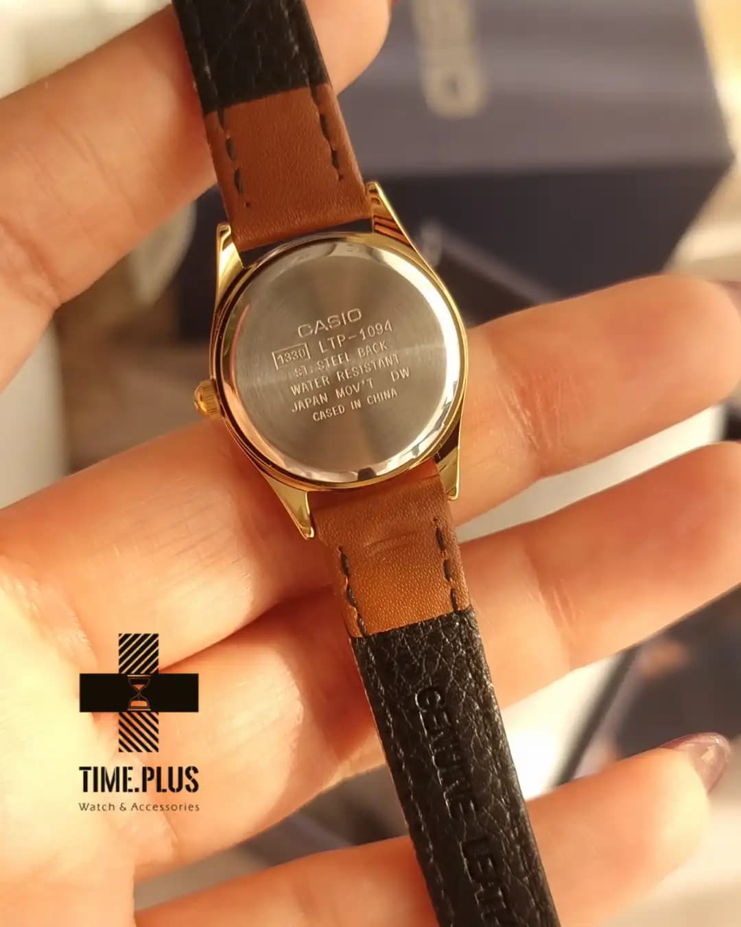 ساعت کاسیو زنانه بند چرمی اورجینال مدل LTP-1094Q-7B8RDF — تصویر ۶