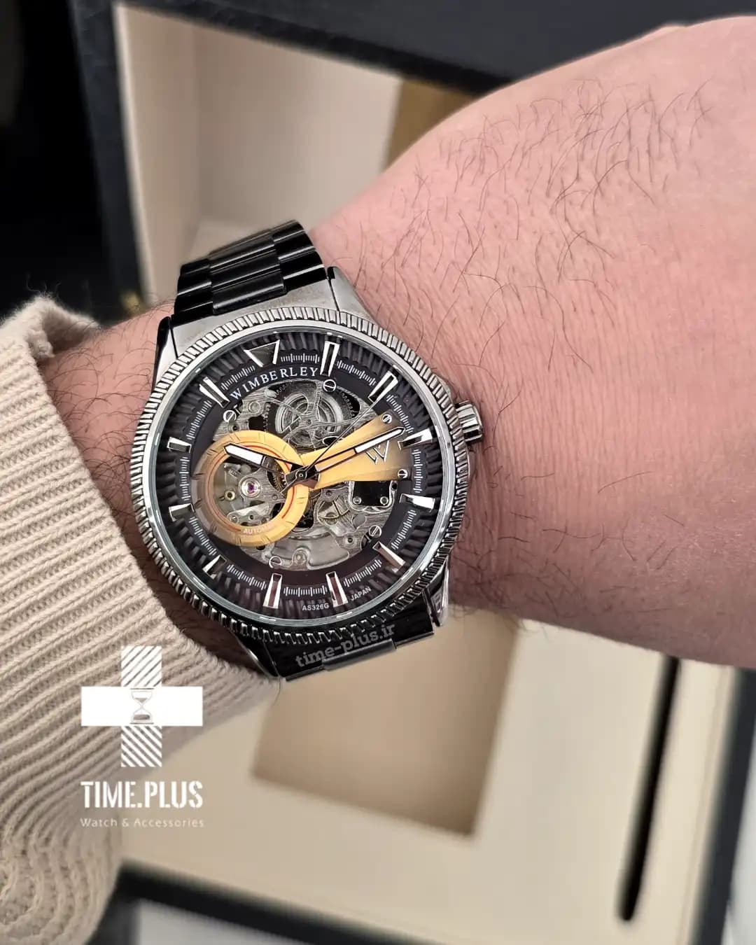 ساعت ویمبرلی مردانه اورجینال مدل WB-AS326G-K — تصویر ۶