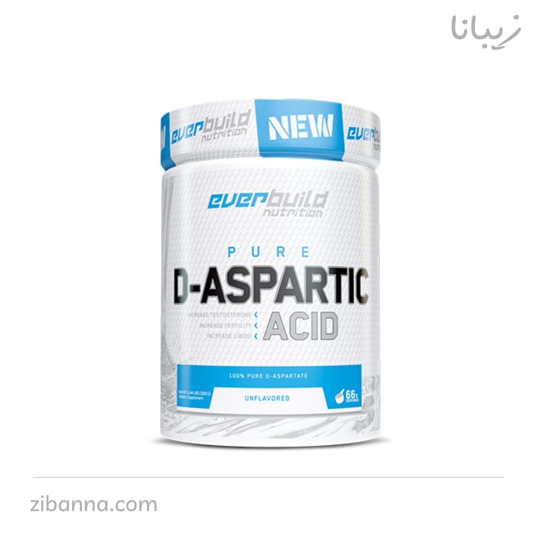 دی اسپارتیک اسید اوربیلد EVERBUILD D-Aspartic Acid