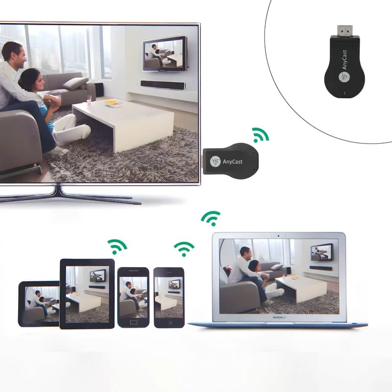 HDMI دانگل انی کست مدل M9 PLUS کد B20938 — تصویر ۲