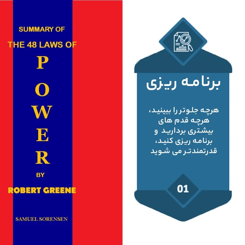 کتاب 48 قانون قدرت اثر رابرت گرین انتشارات نسل نواندیش کد B20922 — تصویر ۲