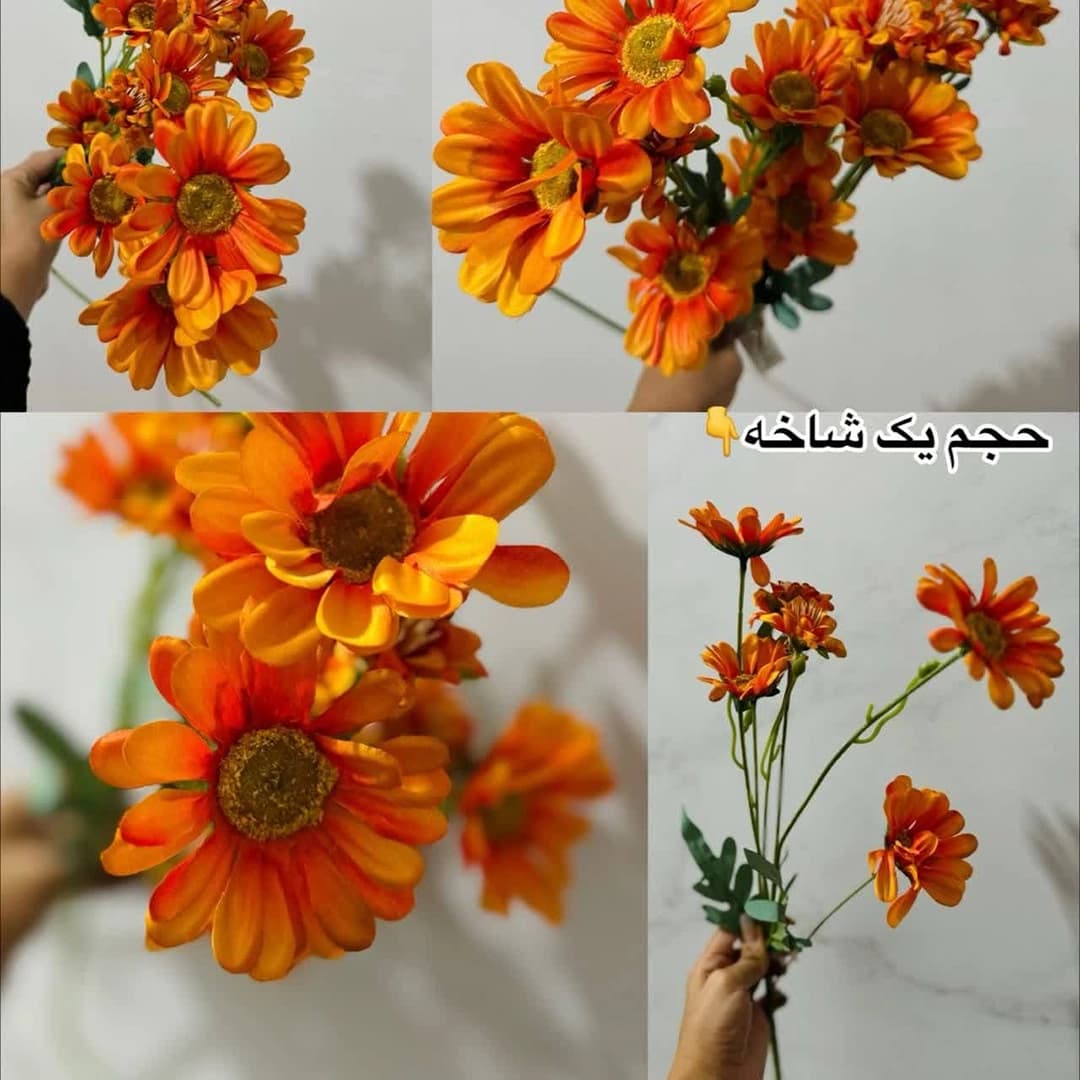 دسته گل مینا نارنجی — تصویر ۴