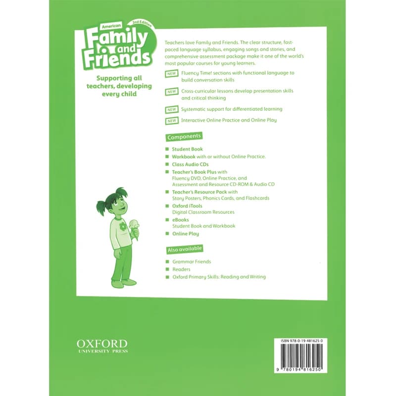 کتاب American Family and Friends 3 اثر Naomi Simmons انتشارات OXFORD کد B20920 — تصویر ۴