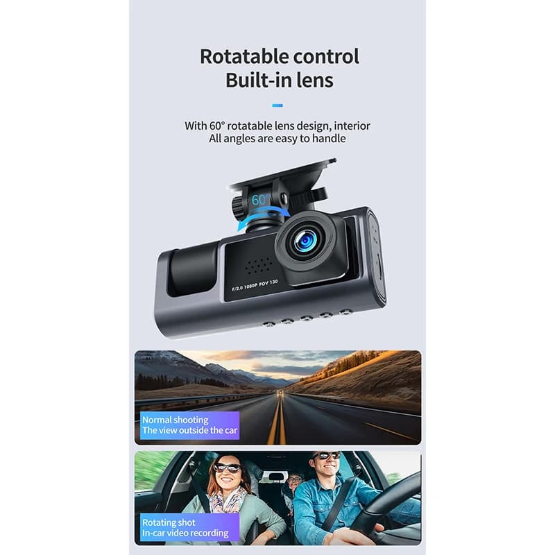 دوربین ثبت وقایع خودرو ایکس او مدل XO XJ03 — تصویر ۳