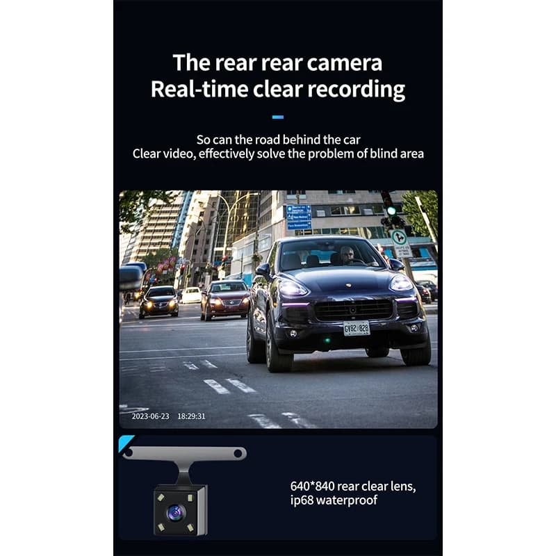 دوربین ثبت وقایع خودرو ایکس او مدل XO XJ03 — تصویر ۲