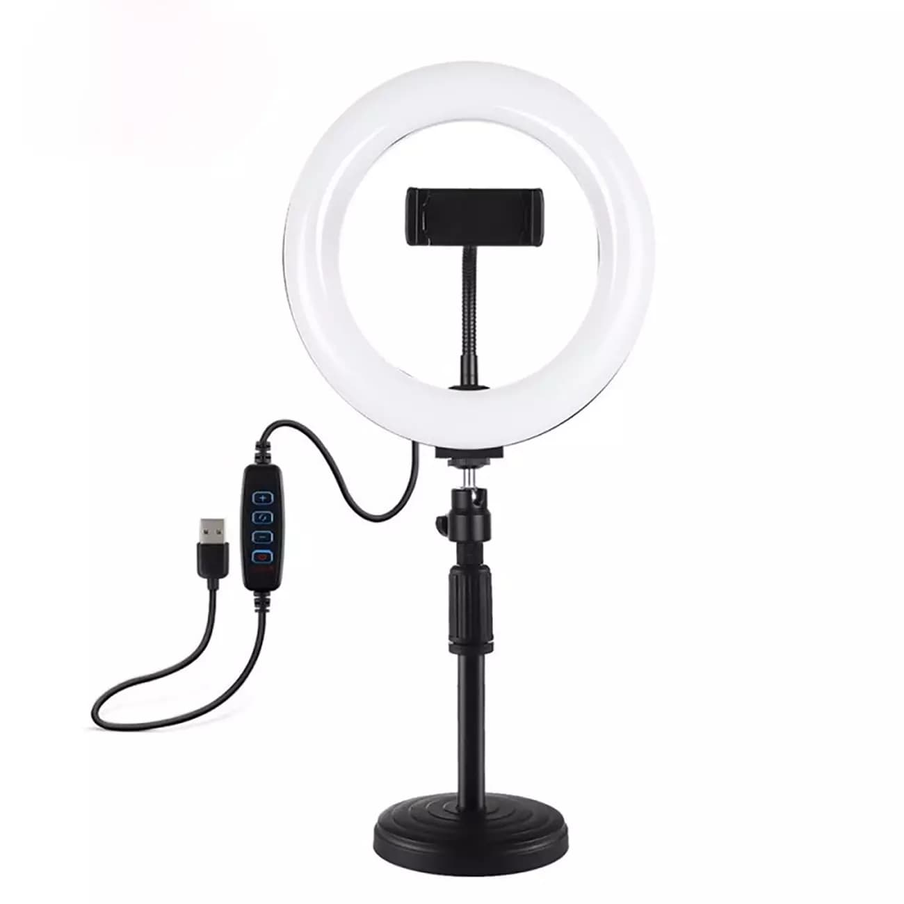 رینگ لایت 8 اینچی و پایه موبایل ایکس او XO BGD002/SMN-8 — تصویر ۷