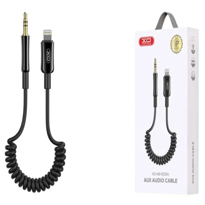کابل جک 3.5 میلی متری به لایتینگ ایکس او مدل XO NB-R255A AUX — تصویر ۴