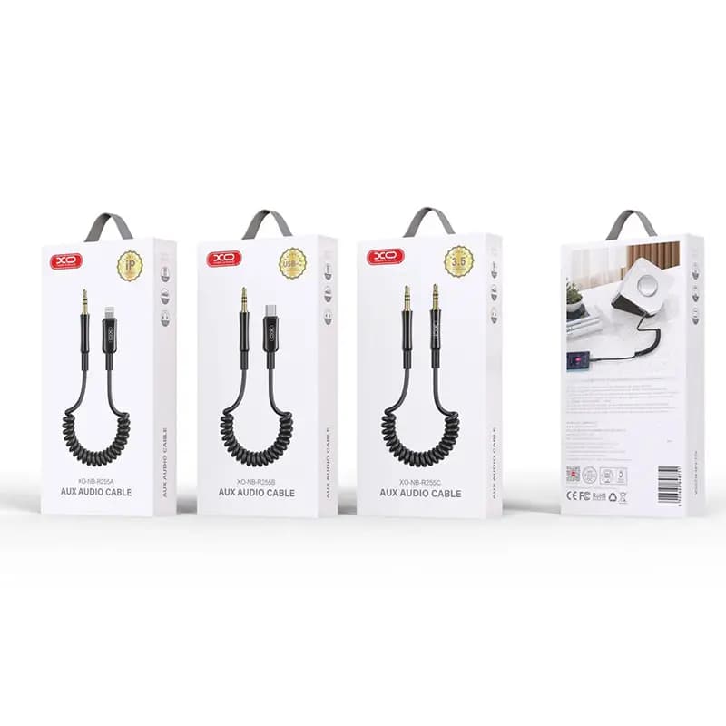 کابل جک 3.5 میلی متری به لایتینگ ایکس او مدل XO NB-R255A AUX — تصویر ۵