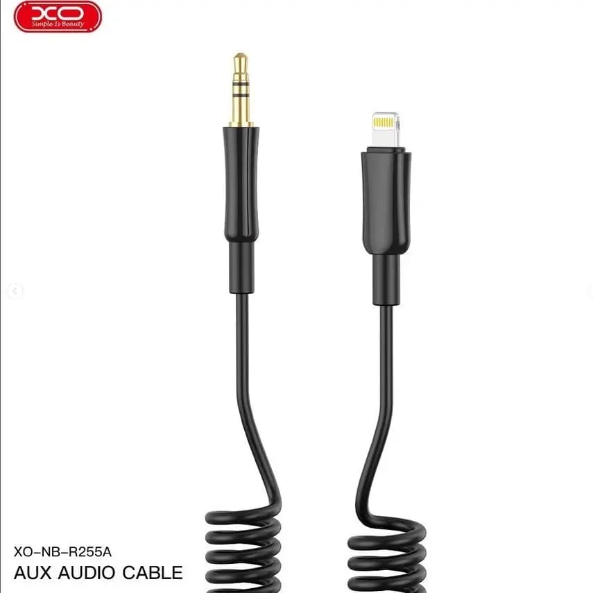 کابل جک 3.5 میلی متری به لایتینگ ایکس او مدل XO NB-R255A AUX — تصویر ۶